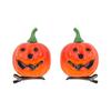 Clips de Cabelo de Halloween Criativo Abóbora Sorridente Jacarés Presilhas Grampos de Cabelo de Abóbora Acessórios de Cabelo de Halloween Presente