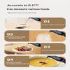 Kitchen Digital Food Thermometer 2 Probes with Bright Backlight for BBQ Grilling Oven Accurate Cooking