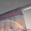 Flat Printing Curtains Without Rod Skyrainbowdream Curtain Versatile Polyester Decorations Set Of 2 Modern Made Washable
