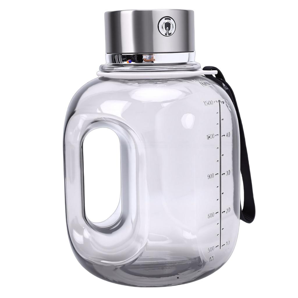 1.8L Hydrogen Water Bottle Generator 300 1800ppb Hydrogen Rich Water Machine with Leak Proof Wide Mouth Handle