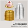 50 buc. Mini cutie transparentă pentru prăjituri cutie transparentă pentru cupcake cupola pentru patiserie, cutii de ambalaj pentru copt, consumabile pentru petreceri de nuntă, cadouri