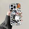 Aphex Twin Logo Art Phone Case For iPhone 16,15,14,13,12,11,Pro,Max,Plus,Mini,XS,SE Anti Fall Gray Silver Matte Hard Bumper
