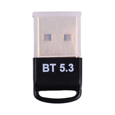 USB Bluetooth Adapter Verzögerungsfrei Vergoldeter Stecker 5.3 Bluetooth Dongle Sender Empfänger für