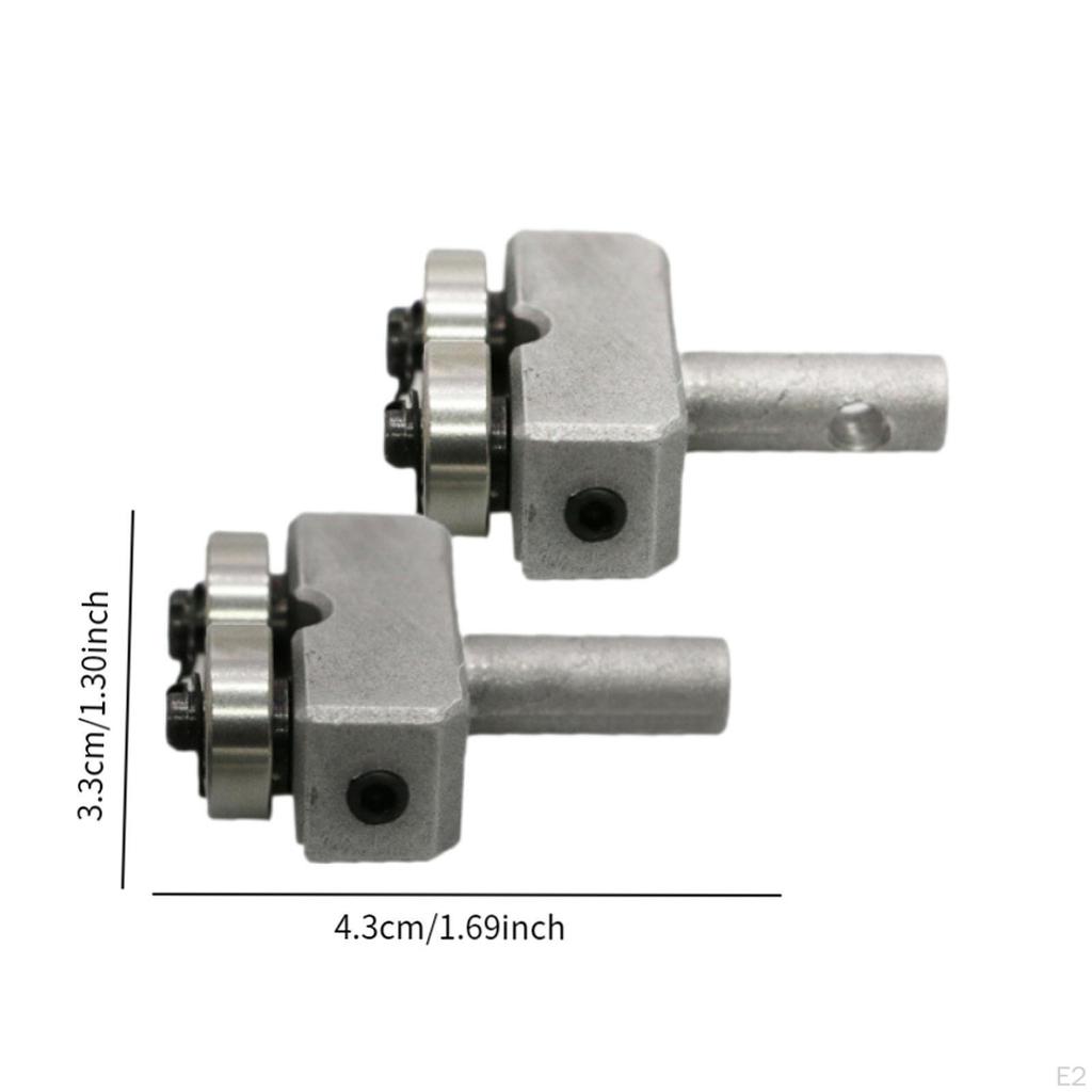 2Pcs Wood Band Saw Ball Bearing Blade Guides Bandsaw Parts Easy To Install Wearproof Guide Pin for