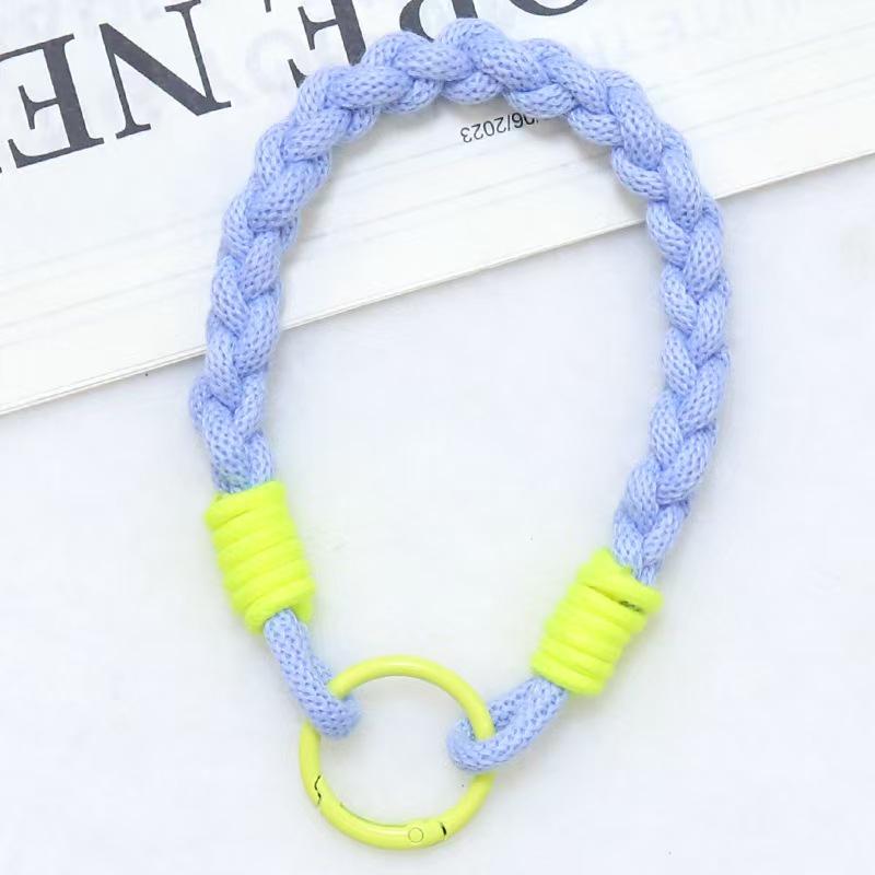 Durable Woven Wrist Phone Lanyard – Universal Short Twist Design