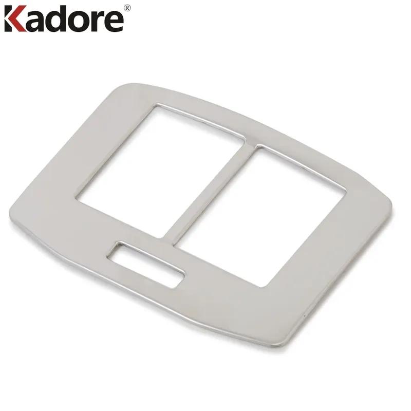 For Volkswagen VW T-Roc TROC 2017- 2024 Steel Car Armrest Box Rear Air Condition Vent Outlet Cover Trim Interior Accessories