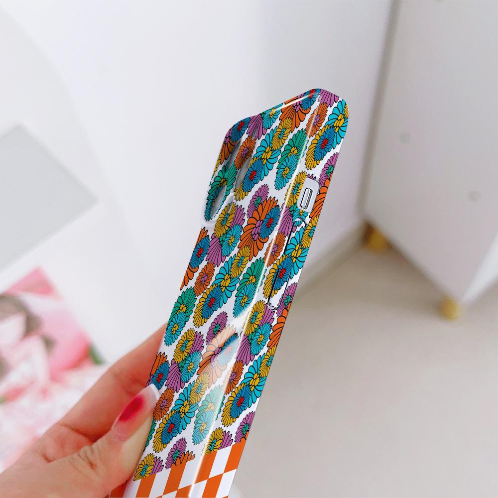 All-inclusive Film Handyhülle Cartoon Mode Design Hartschale Vollständige Abdeckung Kameraschutzhülle für iPhone Huawei Honor Vivo Google