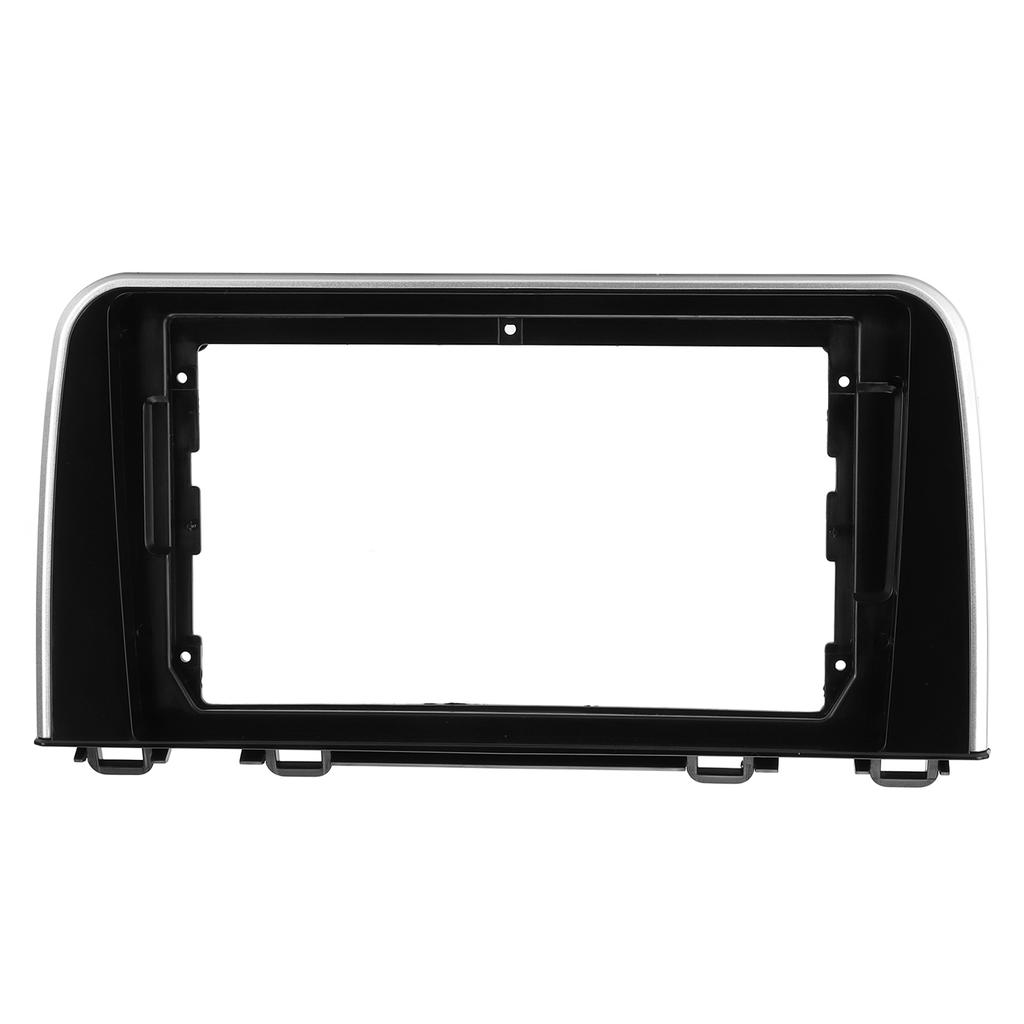 10.1in 2‑DIN Radio Mount Fascia Frame Trim Black Auto Accessory Replacement for HONDA CRV 2017