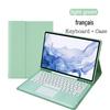 Portable Detachable Touch Wireless Bluetooth TPU Keyboard Case For Samsung Tab S8 Plus / S7 FE 12.4 Inch Tablet Protective Cover