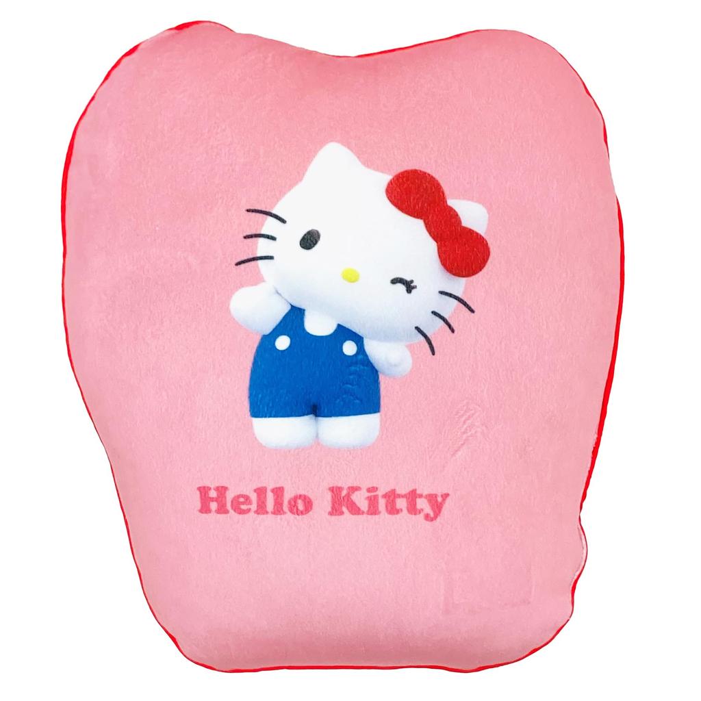 MORIPiLO Sanrio Characters Hello Kitty Body Pillow Micro Fabric Plush Toy Nap Pillow 30x40x10cm Pink by Morishita Makura (Die-Cut Cushion)