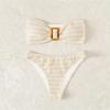 Sexy Bikini 2023 Bandeau Swimsuit Woman Swimsuit Female Bikinis Set Woman Two Piece Bathing Suit Women Beach