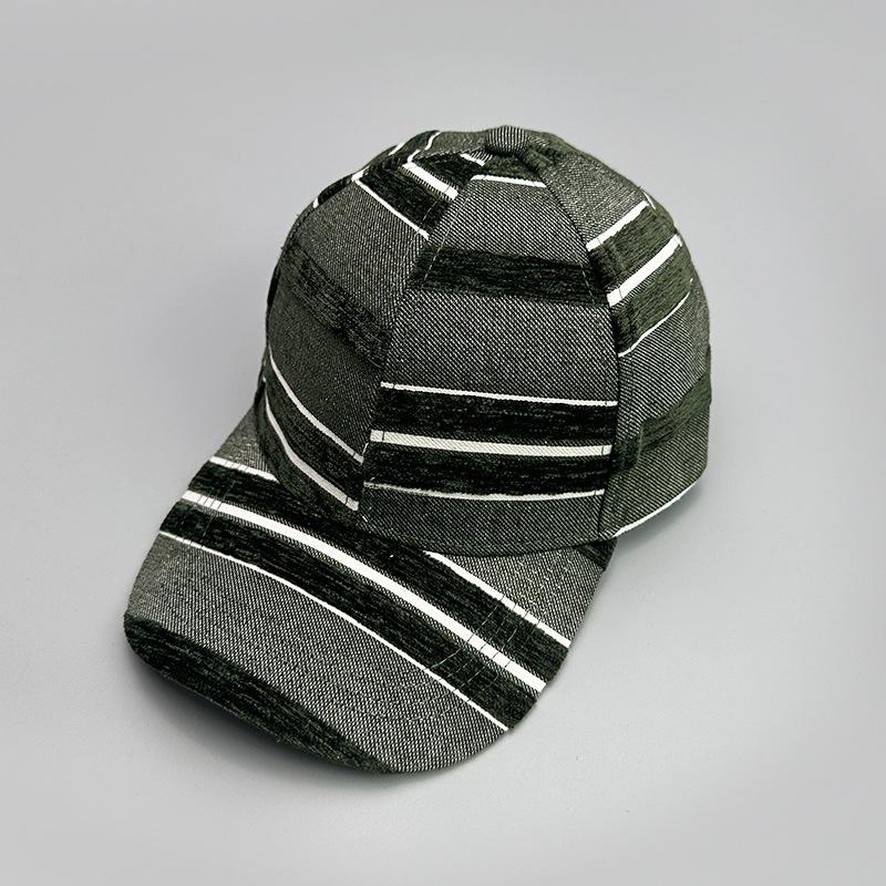 Classic Retro Plaid Striped Baseball Cap Men'S And Women'S Sunshade Casual Outdoor Fashion Cap
