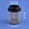 1Pc Water Clean Hose Filter Water Pump Fitting 304 Stainless Steel Water Pump Filter Joint Percolator 1/2''~2''