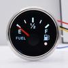 52MM Fuel Level Gauge 0-190 Ohm 7 LED Backlight With Alarm For Marine Car RV Camper Yacht Fuel Level Meter 12V/24V