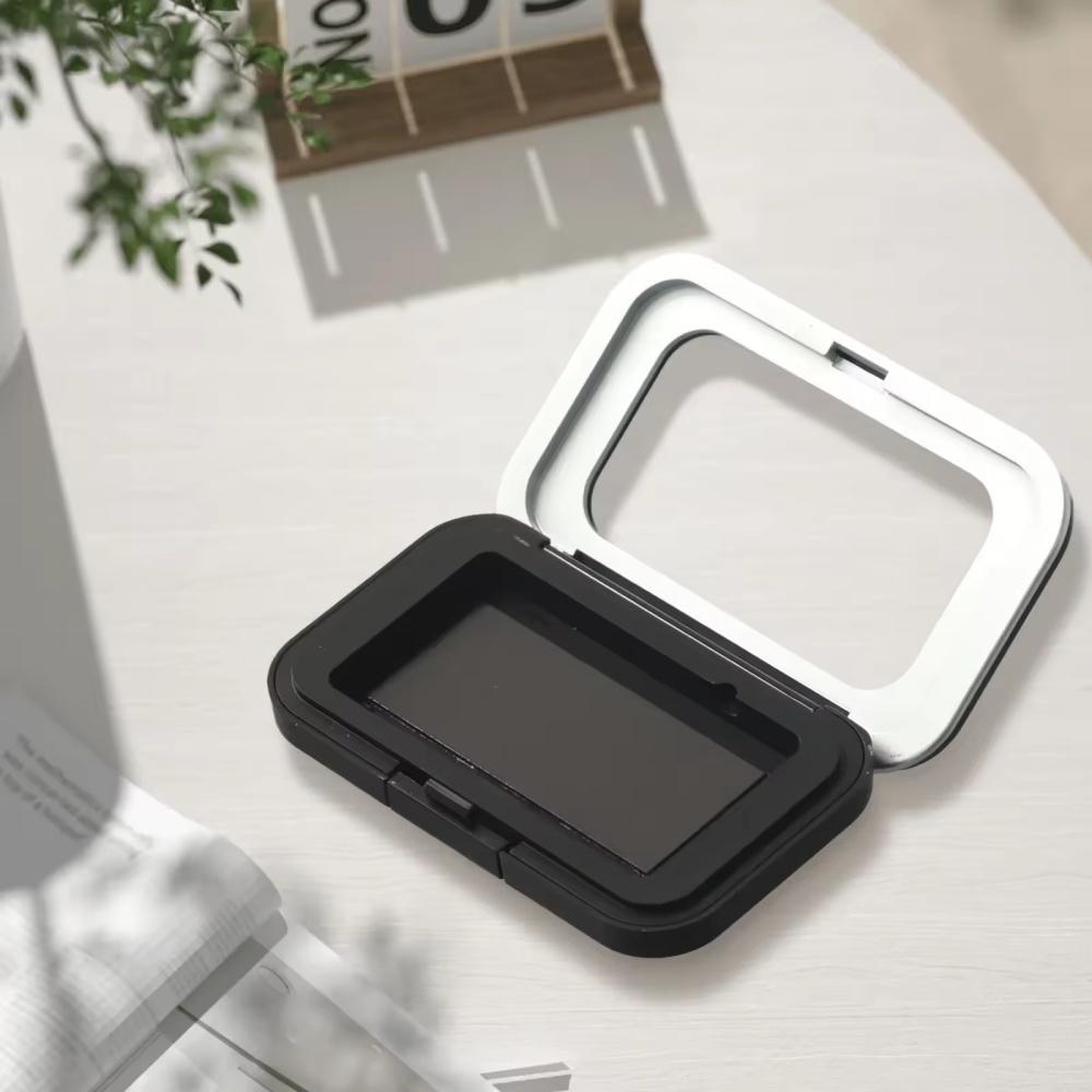 Magnetic Sewing Needles Holder Black Rectangle Sewings Needle Storage Case Buttons Pins Storage Box for Sewing Tool Accessories