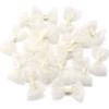 20PCS 2.5*5cm Size Colored Ribbon Bows Colored Small Size Gauze Ribbon Bows Handwork DIY Gauze Ribbon Sewing Craft Bow