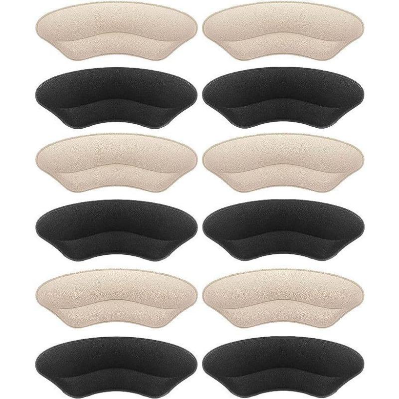 Sponge Heel Sticker High Heels Soft Anti-wear and Anti-drop Heel Invisible Code Adjustment Random Sticker Half Size Pad