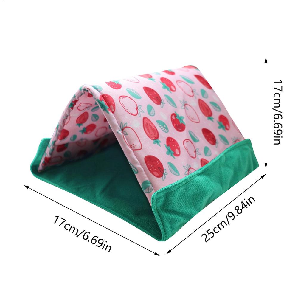 Bunny Beds 2 In 1 Triangular Sleeping House Hedgehog House For Small Pet Bunny Bearded Dragons Enclosure Home Living Room Corner