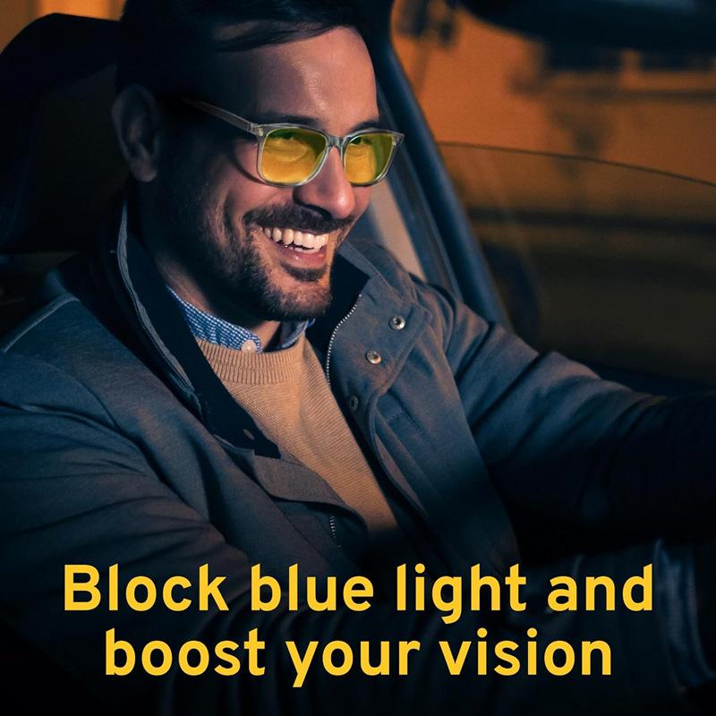 Retro Night Vision Anti Blue Light Glasses Men Women Eyeglass Mobile Phone Flat Lens Computer Sports Sunglasses Game Eyeglasses