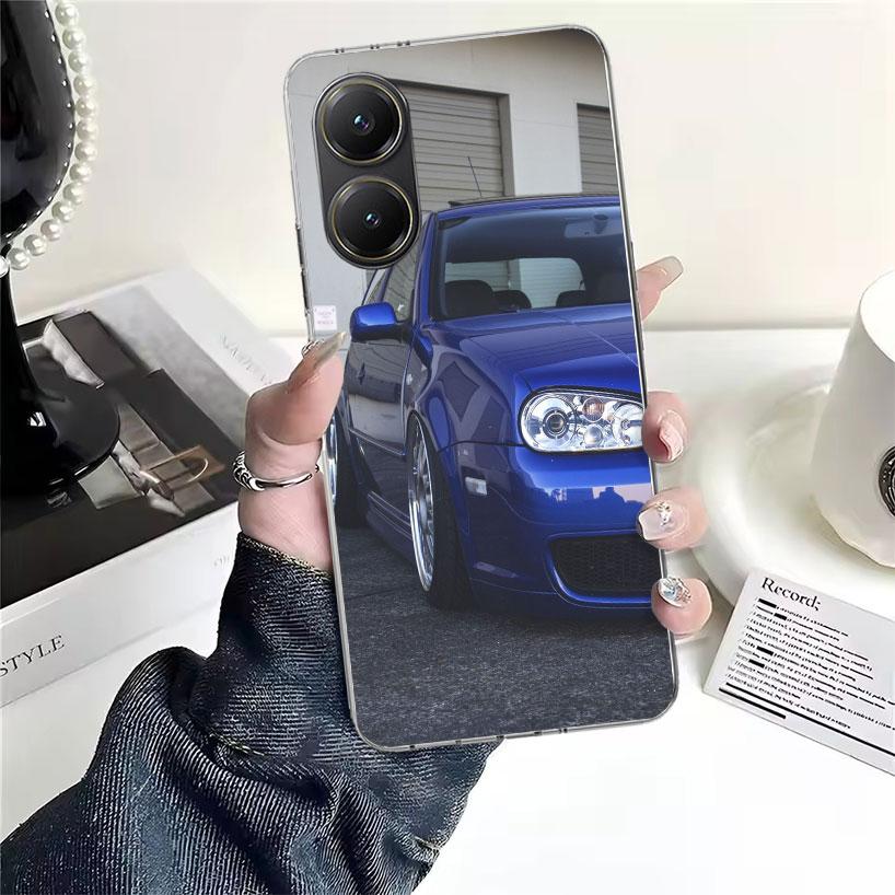 

Cool MK4 MK5 Golf Car Soft Phone Case For Xiaomi Redmi 15C 15 13C 13 Poco X5 X6 X7 F7 Ultra M7 12C 12 10 10C 9C 9A 9T 9 Fundas P Redmi 10A