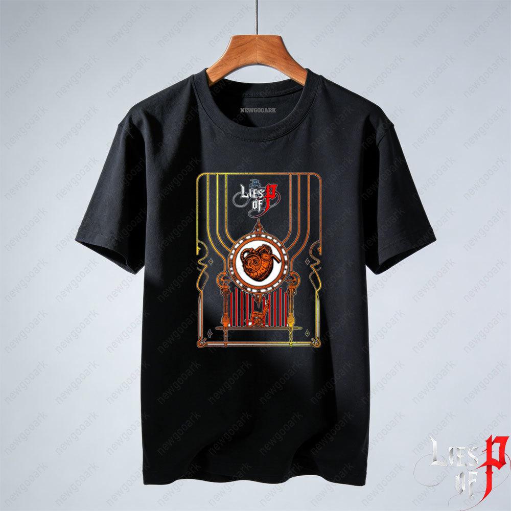 

Vintage Roles Play Games Lies of P Tshirt Women Unisex Casual Cotton Graphic T Shirts Creative Streetwear Oneck Ropa Hombre 4XL