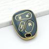 Anti-Scratch Car Key Case Cover for Chevy Silverado Tahoe Suburban Equinox Avalanche SSR LHJ011 Key Bag with Keychain Accessory