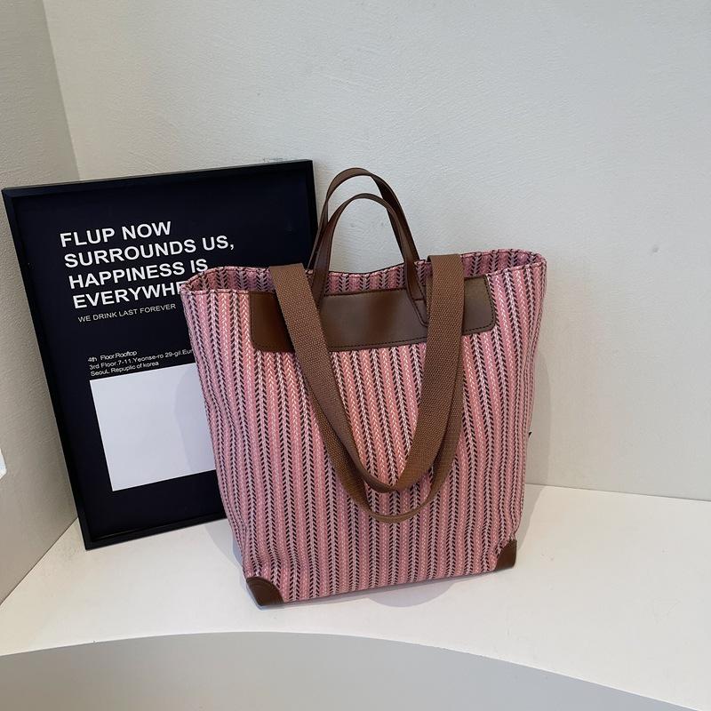 Retro Japanese foreign style hand bag women's bag 2025 new large-capacity casual shoulder bag commuter underarm tote bag