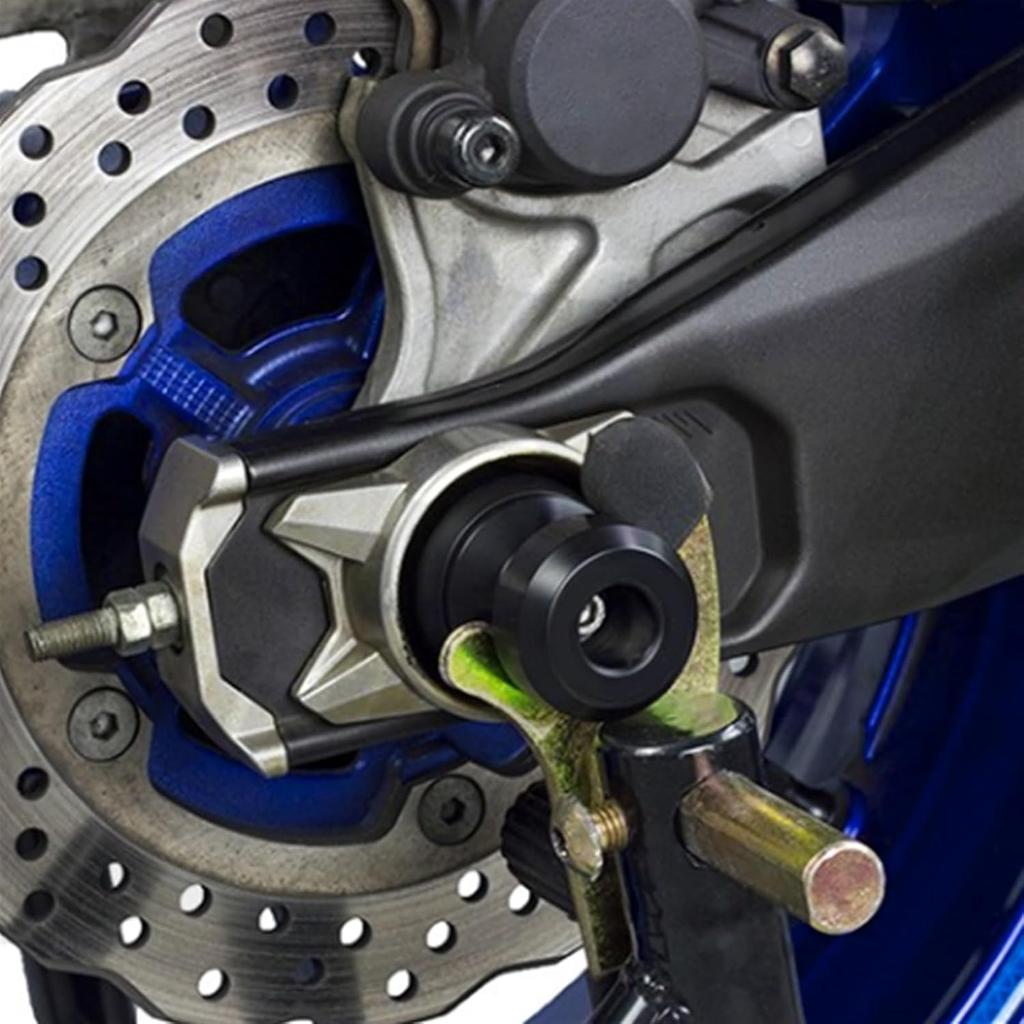 Rear Axle Sliders Slider & Swingarm Spools Stand Screw for Yamaha MT-07 MT07 2018-2020 FZ-07 FZ07 2015-2017 XSR700 2016-2020 Falling Protector (Color