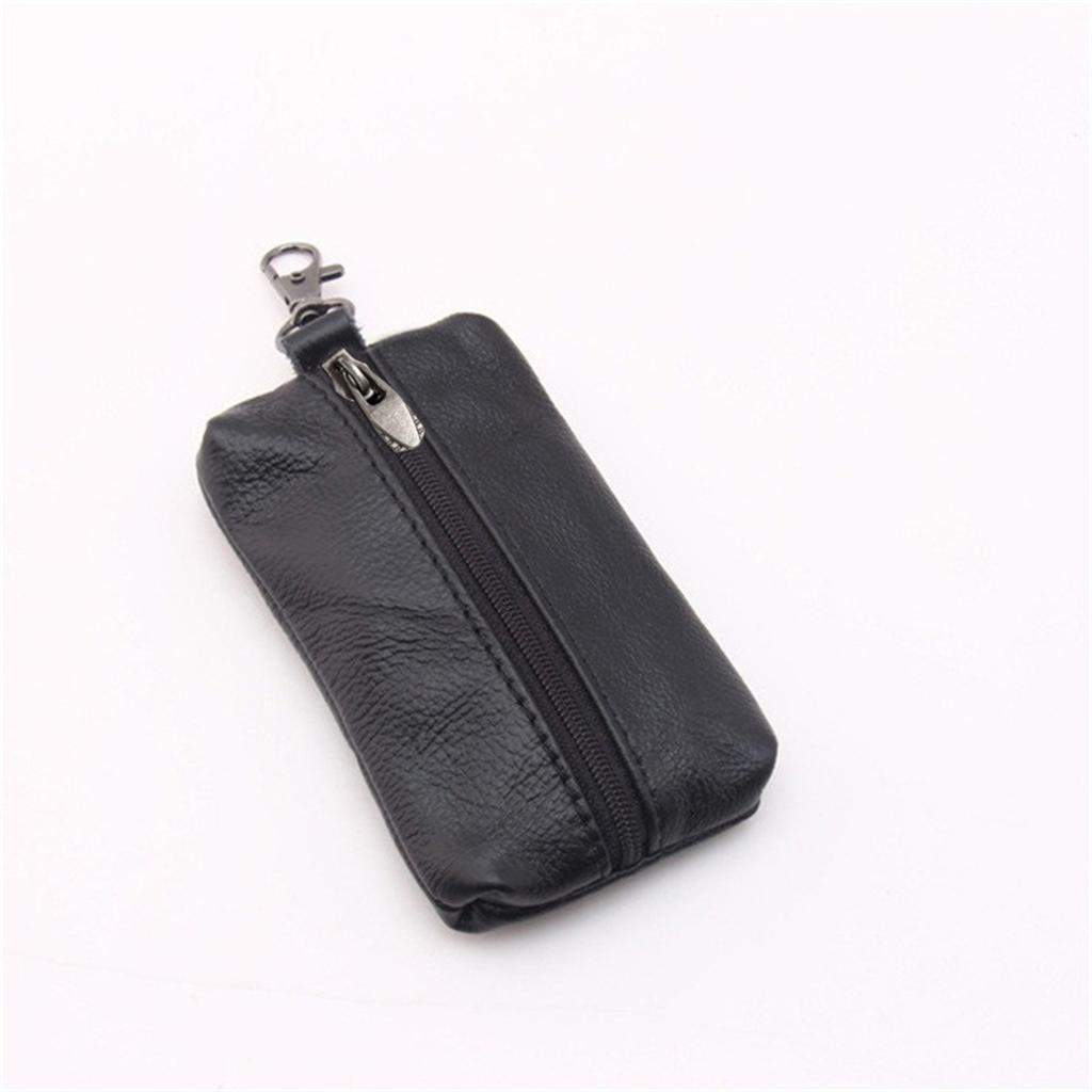 Car Key Organizer Wallet for Men Women Compact Zipper Key Case Housekeeper Key Pouch