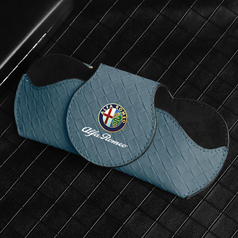 Úložný box na sluneční clonu do auta Klip na sluneční brýle Pro Alfa Romeo 156 159 147 4C 8C 166 Giulia Giulietta Mito Stelvio Spider GT Tonale