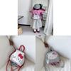 Childrens Cartoon Hello Kitty Cat Backpack With Pu Material And Butterfly Bow For Girls Daily Use