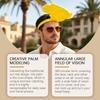 Creative Palm Sun Hat Lightweight Skin-Friendly Summer Outdoor Portable Adjustable Headband Unique Style Sun Protection Hat