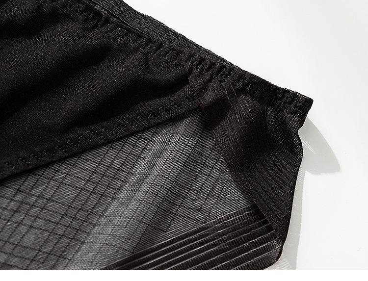 Tangge Damen Hüftslips aus Seide: Atmungsaktiv, Feuchtigkeitsableitend, Nahtlos, Dünner Dreiecksslip