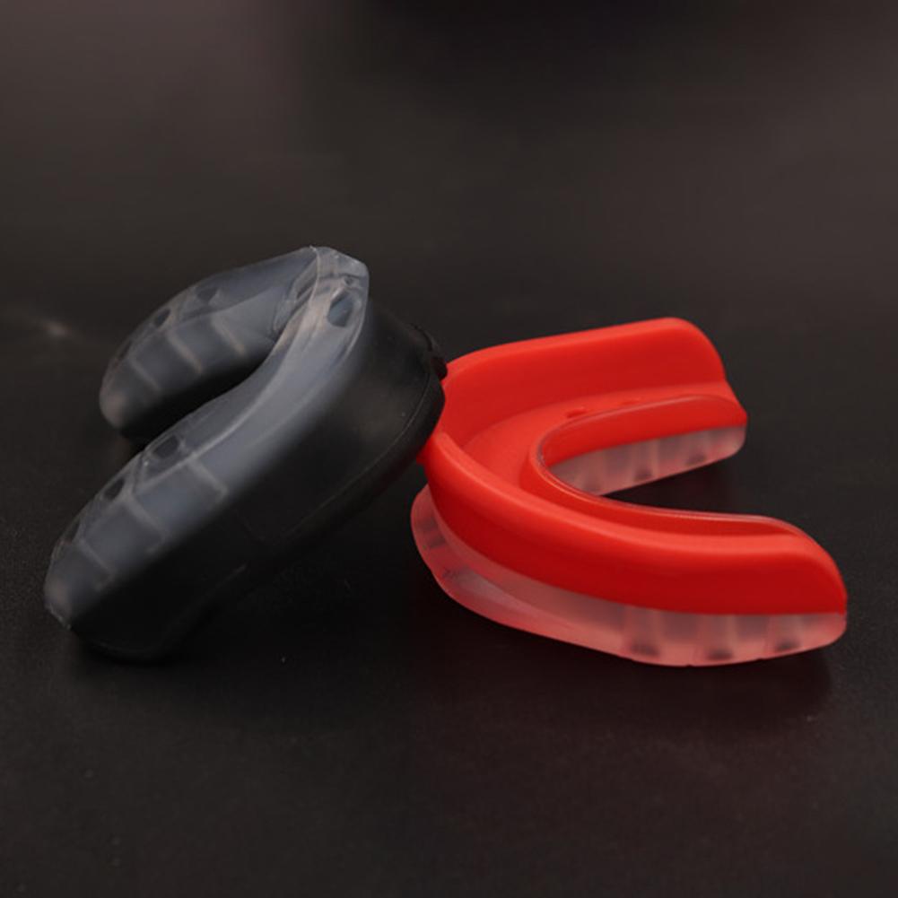 Fighting Sports Mouth Guard Shock Absorbing Basketball Mouthpiece Thickened Boxing Tooth Guard for MMA Muay Thai Training