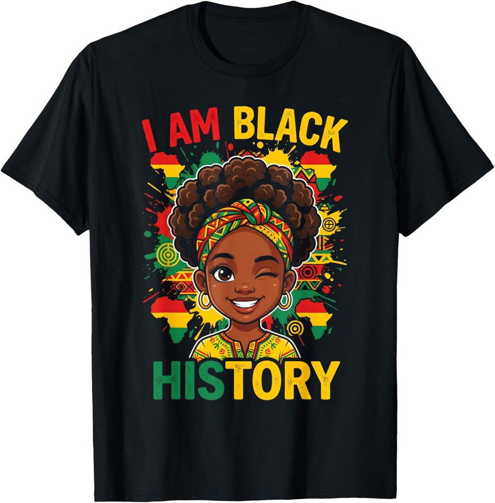 I Am Black History Black History Month Unisex T-Shirt