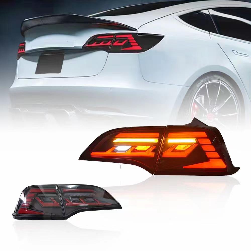 Magic Star Rear Tail Light Assembly for Tesla Model 3/Y (2017-2022)