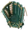 Rawlings HYPER TECH R2G Soft Baseball Glove for Dark for Throwers (GR5FHTB88FS) Outfielders, Green, 12.5 Inches, Right-Handed
