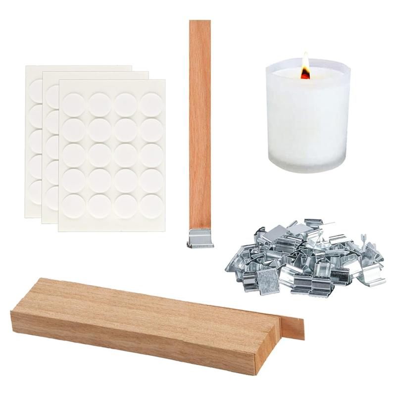 Good-Wood Candle Wicks Forcandle Making Kit, Wood Wicks Forcandles Making, Wooden Wicks Forcandlemaking