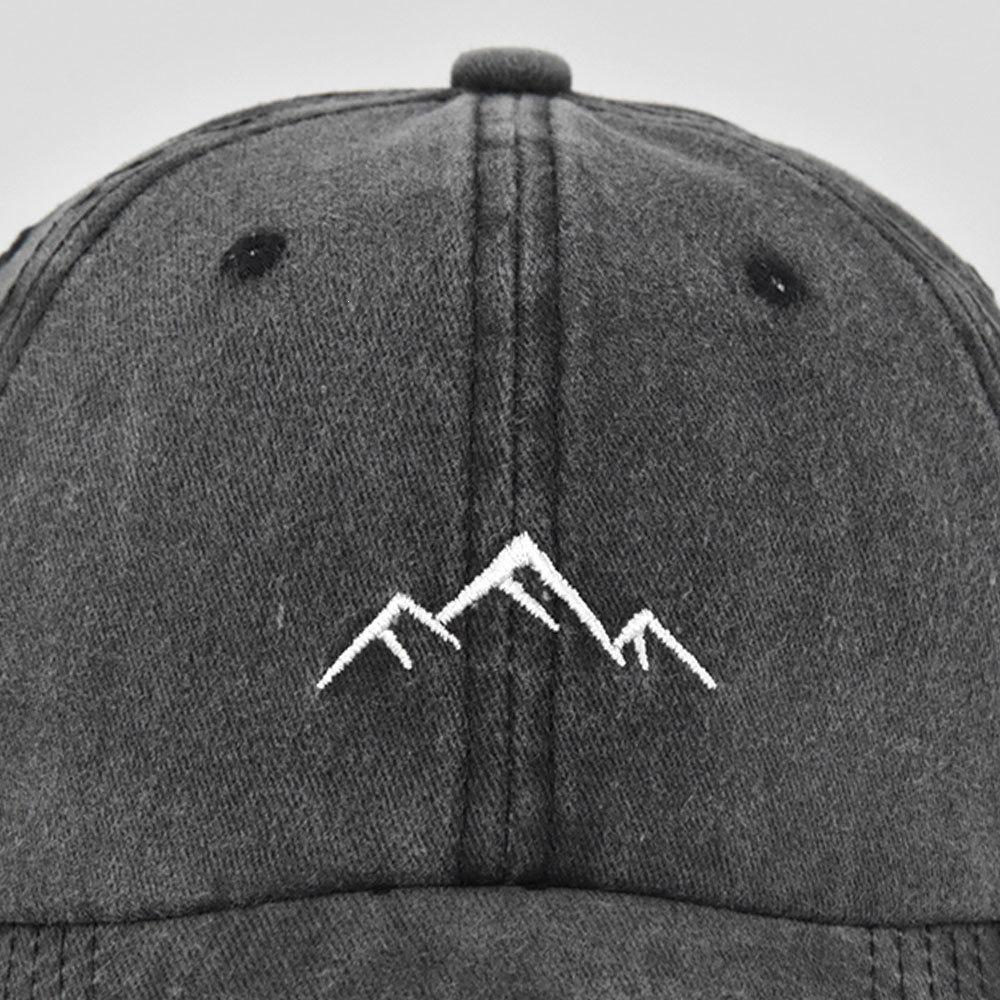 Verstellbare Vintage-Kappe für Damen und Herren für Outdoor-Wanderungen und Bergsteigen