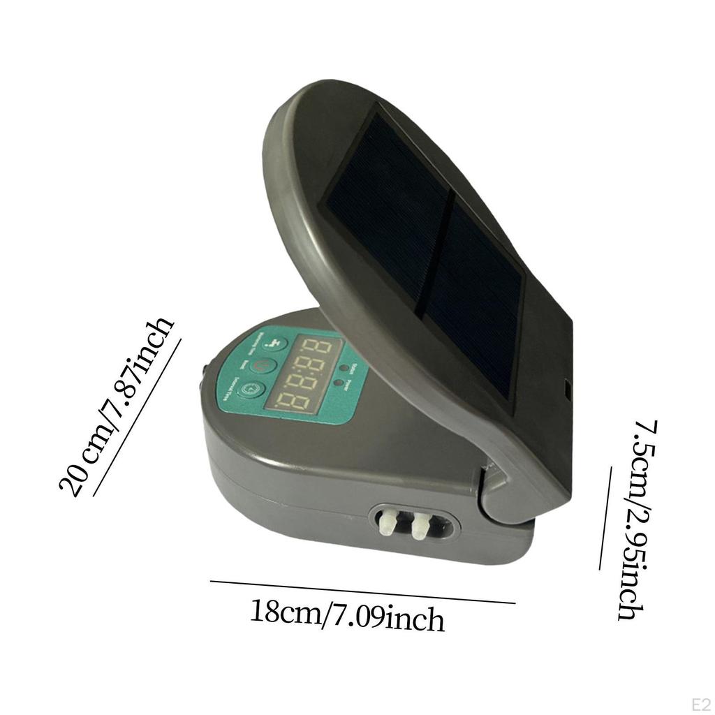 Reptile Mister Misting System Rainforest Plants Automatic Solar Humidifier for Landscaping