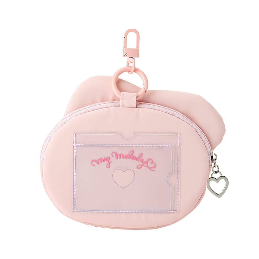 Sanrio Face-Shaped Pass Case (Fluffy Winter) My Melody Pass CaseID Card Case 247758
