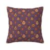 Custom Halloween Pumpkin Witch Skull Pattern Pillowcase Luxury Cushion Cover Car Pillowcase