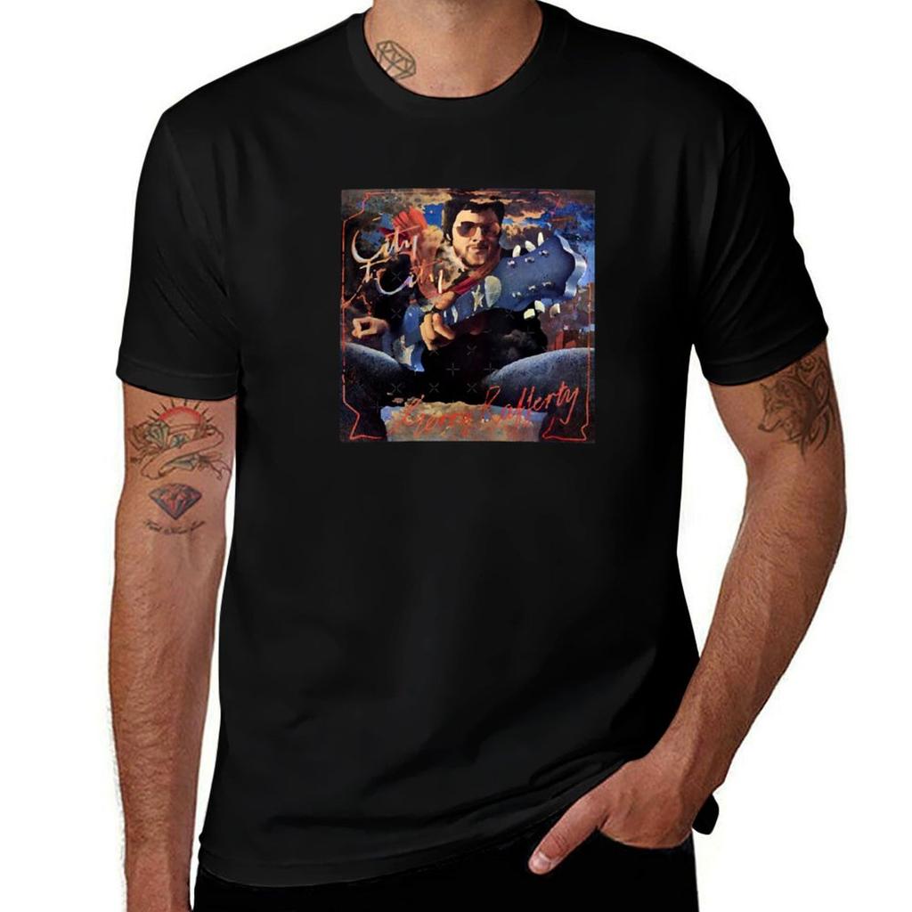 Gerry Rafferty City To City Tshirt High Quality Durable Tshirt