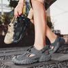 Men Sandals 2025 Summer Mesh Breathable Outdoor Beach Sports Sandals Platform Hollow Out Walking Shoes Man Classic Hiking Shoe