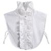 Women's Shirts Decoration Ruffle Fake Collar Autumn and Winter Solid Color Adjustment False Collars