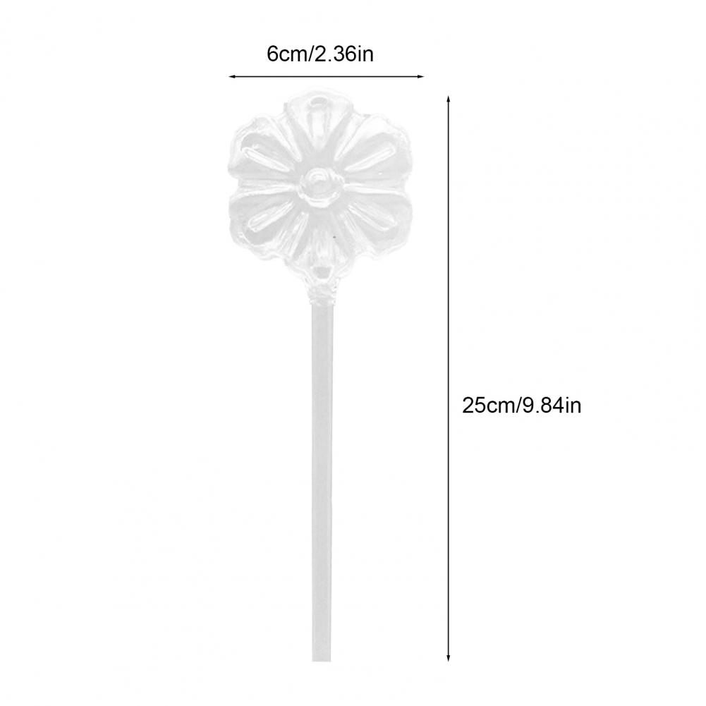 Flower Shape Automatic Plant Watering Device Automatic Plant Waterer Self Watering Bulb Glass Indoor Outdoor Vacation Plant Care