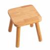 Pinyunxuan Wooden Stool, Small Stool Made of Solid Rubberwood, Suitable for Adults and Children, Fashionable Colors, Very Suitable for Bedrooms, Bathr