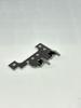 Mini 4WD CNC machined VZ chassis motor fixing brake FRP holder, 2-claw