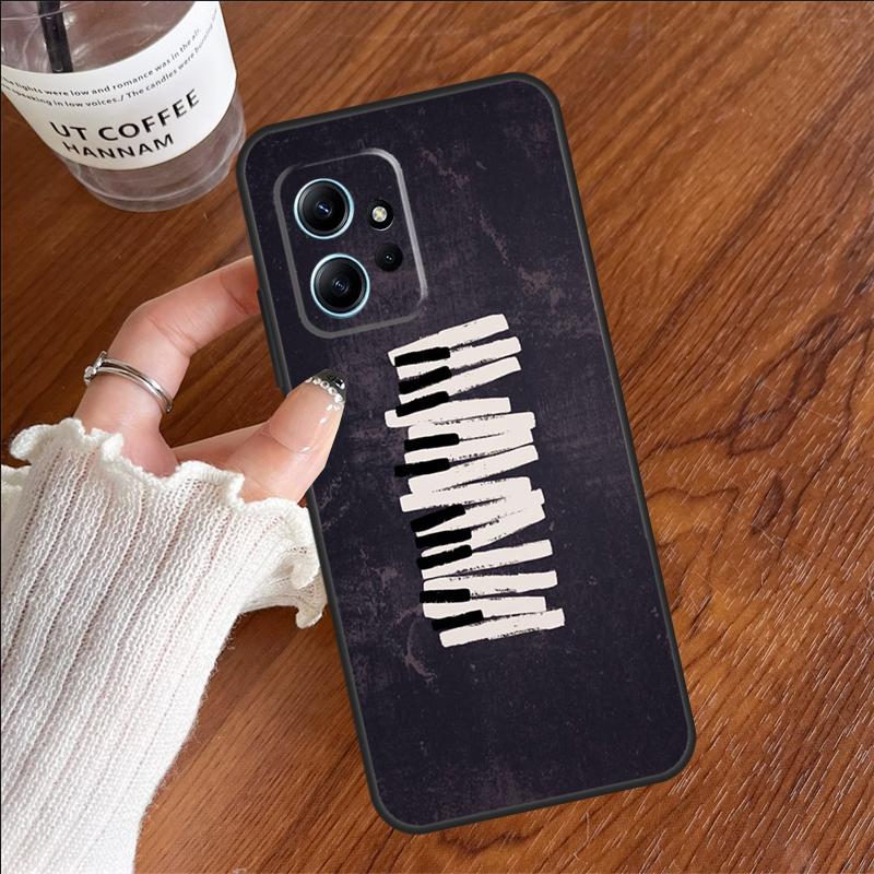 Minimalist Music Lover Case For Xiaomi Redmi 13C 14C 10C 12C Redmi Note 14 12 11 9 10 13 Pro 9S 10S 11S 12S Cover