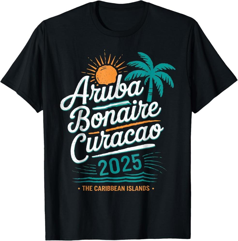 

ABC Islands Aruba Bonaire CuraÃ§ao Cruise Vacation 2025 T-Shirt Unisex T-Shirt XL